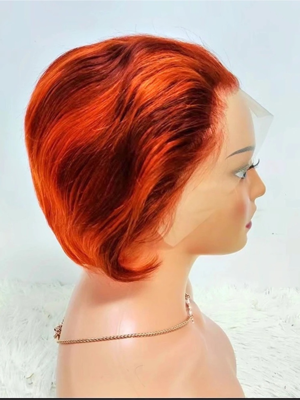 Short pixie cut 100% human hair